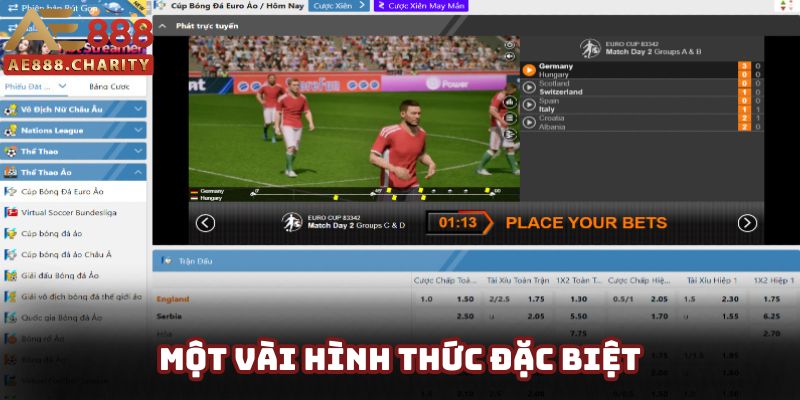 C-Sports - Sảnh cá cược hiện đại và nổi bật nhất 2025 2 Một vài hình thức đặt cược hấp dẫn nhất tại nền tảng thể thao